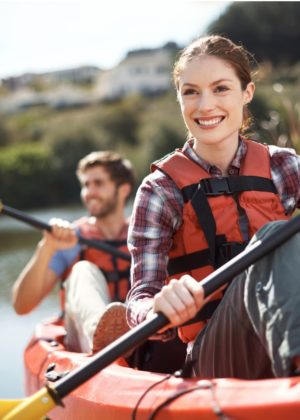 Kayaking on the Greenbrier River