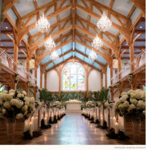 Wedding in The Greenbrier Chapel